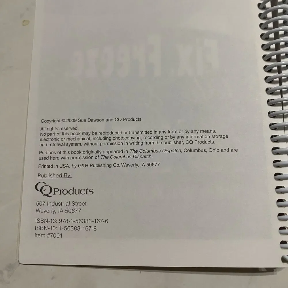 CQ Products fix freeze